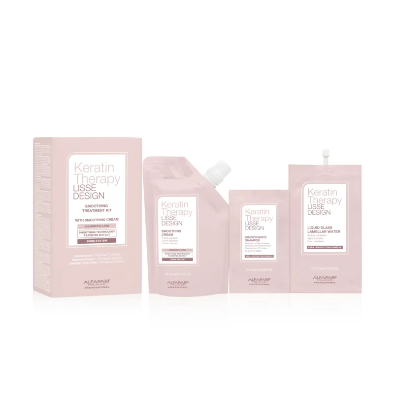 Alfaparf Milano Keratin Therapy Lisse Design Smoothing Treatment Set – Σετ Θεραπείας Λείανσης Μαλλιών - Image 2