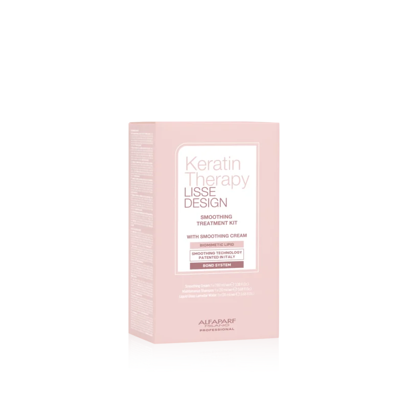 Alfaparf Milano Keratin Therapy Lisse Design Smoothing Treatment Set – Σετ Θεραπείας Λείανσης Μαλλιών