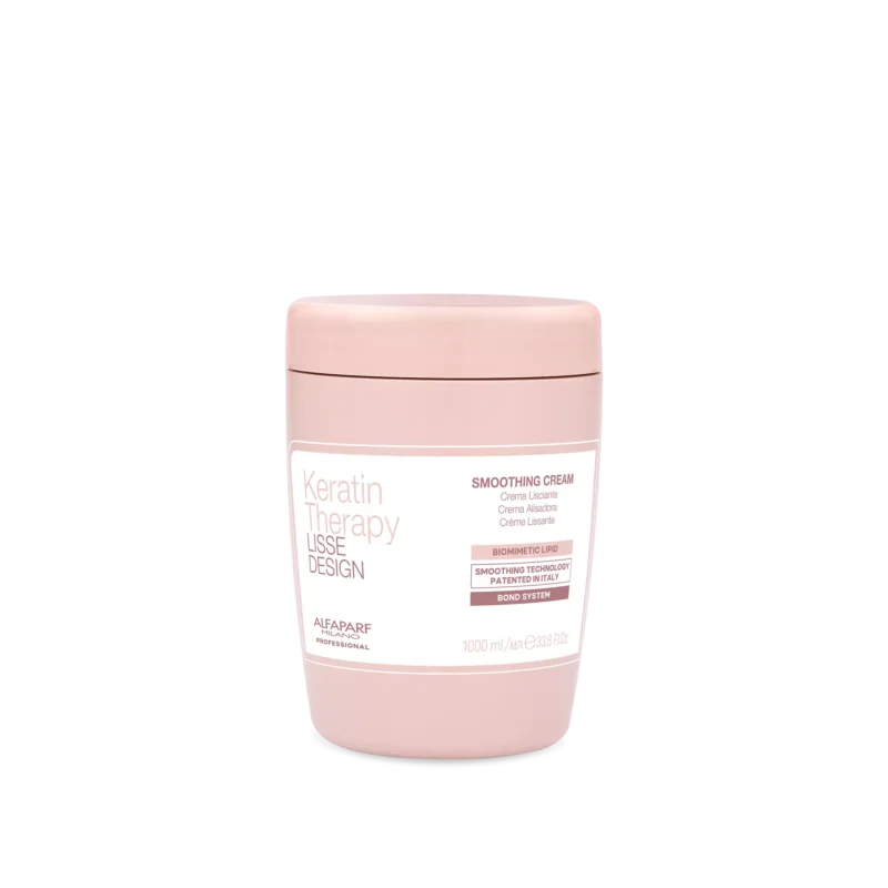 Alfaparf Milano Keratin Therapy Lisse Design Smoothing Cream 1000ml – Επαγγελματική Κρέμα Λείανσης