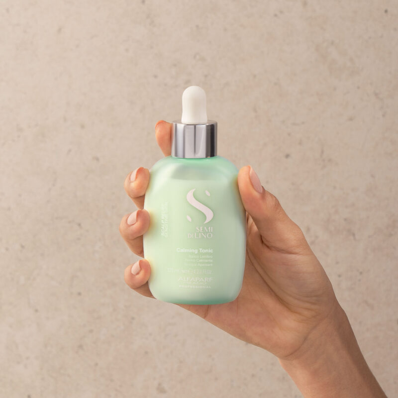 Alfaparf Milano Semi di Lino Scalp Relief Calming Tonic 125ml – Καταπραϋντικός Τονωτικός Ορός για Ευαίσθητο Τριχωτό - Image 4