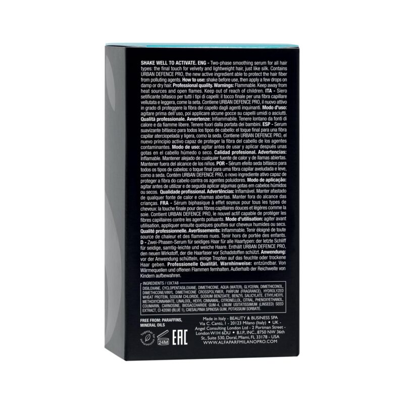 Alfaparf Milano Semi di Lino Sublime Cristalli di Seta 45ml – Ορός Μεταξιού για Απόλυτα Λεία & Λαμπερά Μαλλιά - Image 3