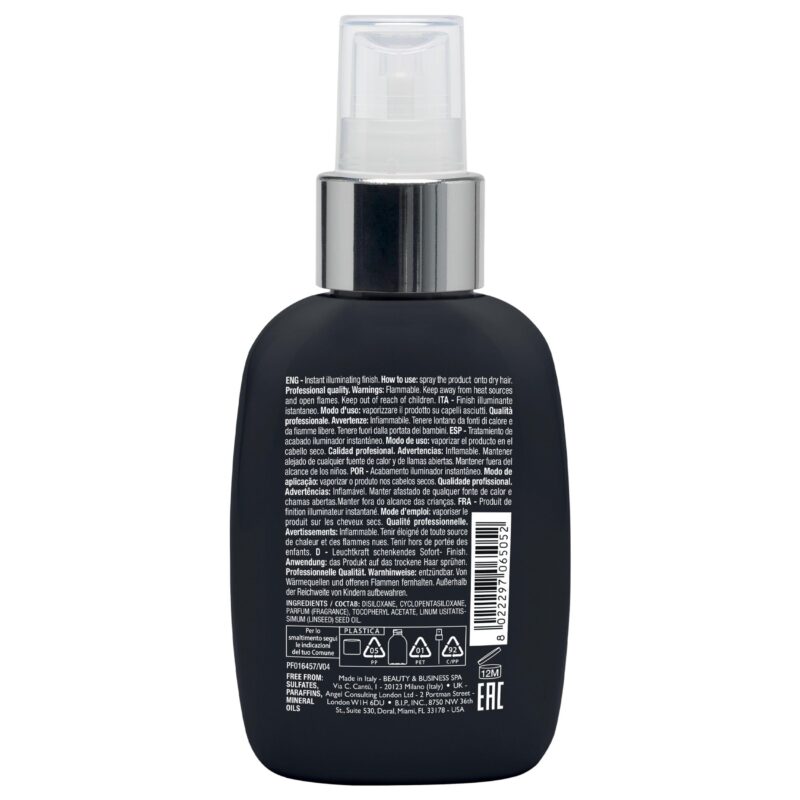 Alfaparf Milano Semi di Lino Sublime Cristalli Spray 125ml – Λαμπερό Spray Φινιρίσματος με Κρυστάλλους για Μεταξένια Μαλλιά - Image 2
