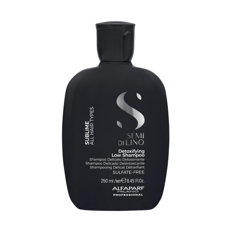 Alfaparf Milano Semi Di Lino Sublime Detoxifying Low Shampoo 250ml – Σαμπουάν Απαλής Καθαριστικής Δράσης & Αποτοξίνωσης