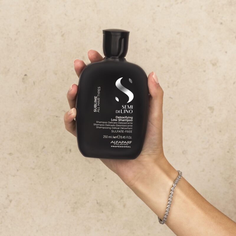 Alfaparf Milano Semi Di Lino Sublime Detoxifying Low Shampoo 250ml – Σαμπουάν Απαλής Καθαριστικής Δράσης & Αποτοξίνωσης - Image 3