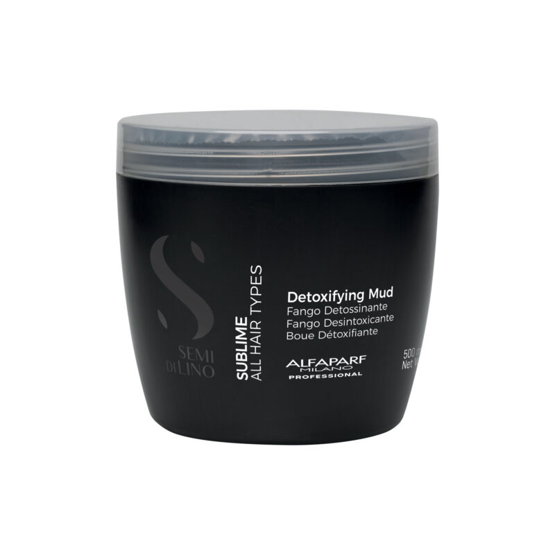 Alfaparf Milano Semi Di Lino Sublime Detoxifying Mud 500ml – Αποτοξινωτική Μάσκα Λάσπης για Μαλλιά & Τριχωτό
