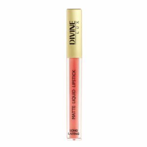 Divine Lux Matte Liquid Lipstick No.10 – Ματ Κραγιόν Υγρής Μορφής με Μακρά Διάρκεια & Βελούδινο Φινίρισμα
