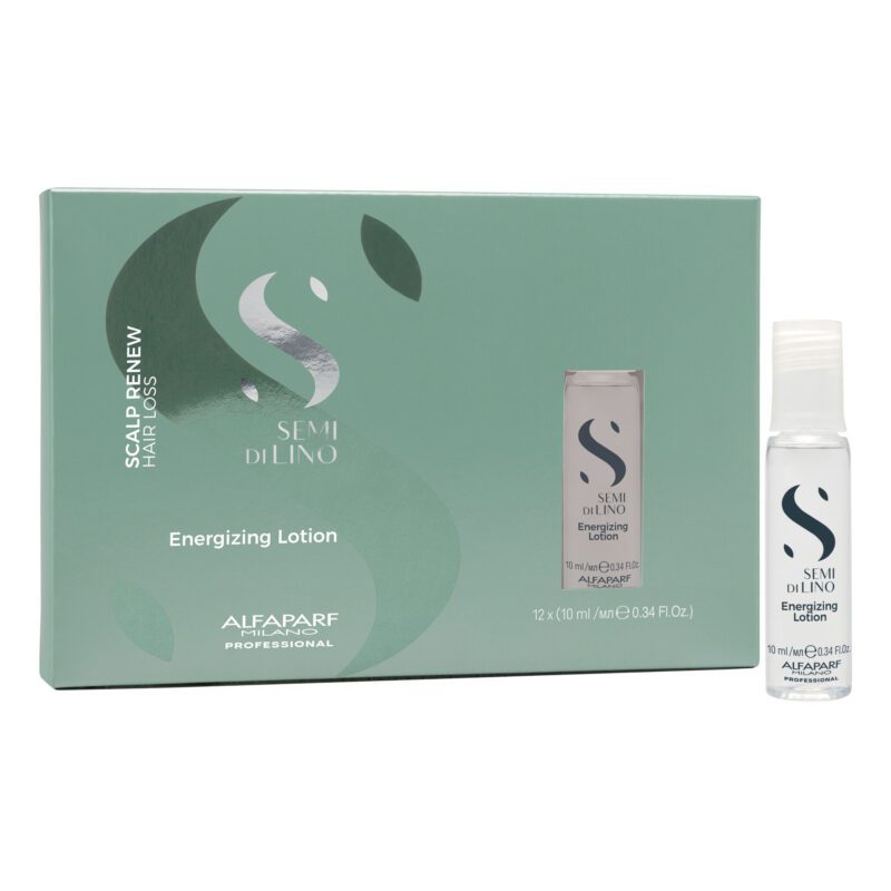 Alfaparf Milano Semi di Lino Scalp Renew Energizing Lotion 12 x 10ml – Εντατική Θεραπεία Κατά της Τριχόπτωσης & Ενίσχυσης του Τριχωτού