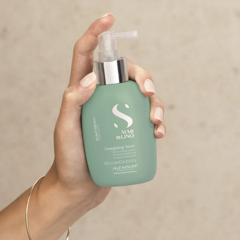 Alfaparf Milano Semi di Lino Scalp Renew Energizing Tonic 125ml – Τονωτική Λοσιόν Ενδυνάμωσης για Λεπτά & Αδύναμα Μαλλιά - Image 3