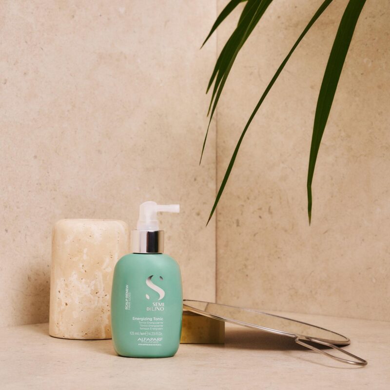 Alfaparf Milano Semi di Lino Scalp Renew Energizing Tonic 125ml – Τονωτική Λοσιόν Ενδυνάμωσης για Λεπτά & Αδύναμα Μαλλιά - Image 4