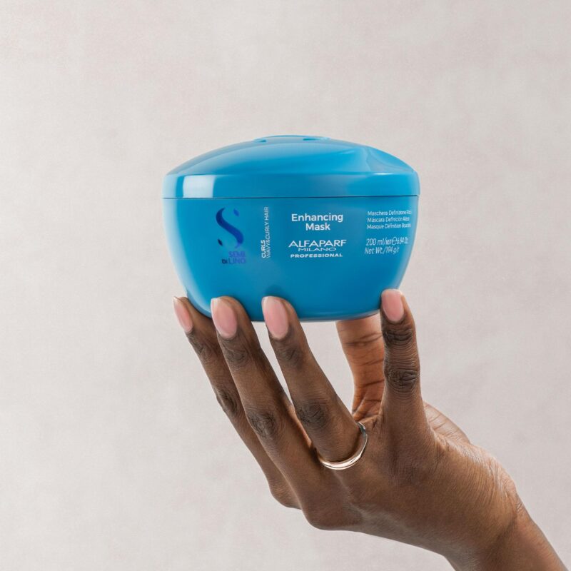 Alfaparf Milano Semi di Lino Curls Enhancing Mask 200ml – Μάσκα Εντατικής Ενυδάτωσης & Αναδόμησης για Σγουρά Μαλλιά - Image 3