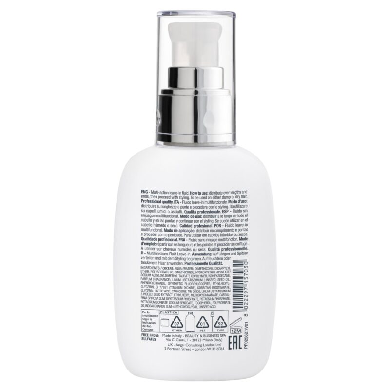 Alfaparf Milano Semi di Lino Diamond Extraordinary All-in-1 Fluid 125ml – Πολυλειτουργικό Fluid Λάμψης & Προστασίας για Θαμπά Μαλλιά - Image 2