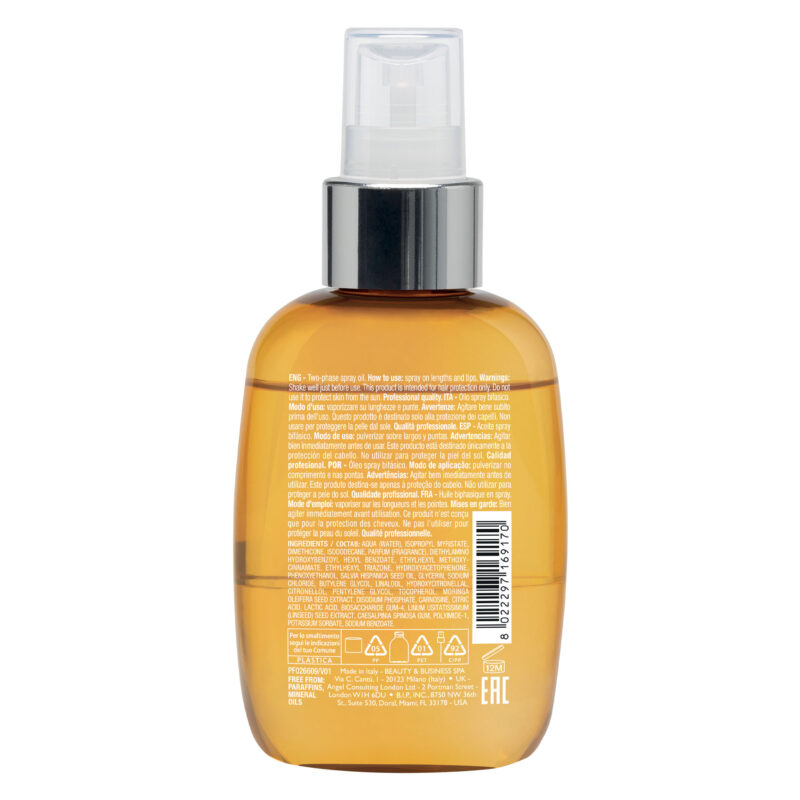 Alfaparf Milano Sunshine After Sun Protective Oil 125ml – Προστατευτικό Έλαιο για τα Μαλλιά μετά τον Ήλιο - Image 2