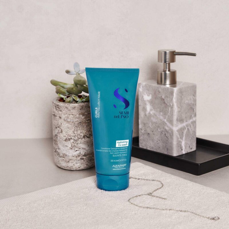 Alfaparf Milano Semi di Lino Hydrating Co-Wash 200ml – Ήπιο Καθαριστικό Χωρίς Θειικά για Ξηρά & Ευαίσθητα Μαλλιά - Image 5