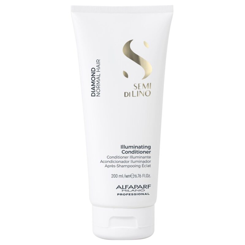 Alfaparf Milano Semi di Lino Diamond Illuminating Conditioner 200ml – Μαλακτική Κρέμα Λάμψης & Ενυδάτωσης για Θαμπά Μαλλιά