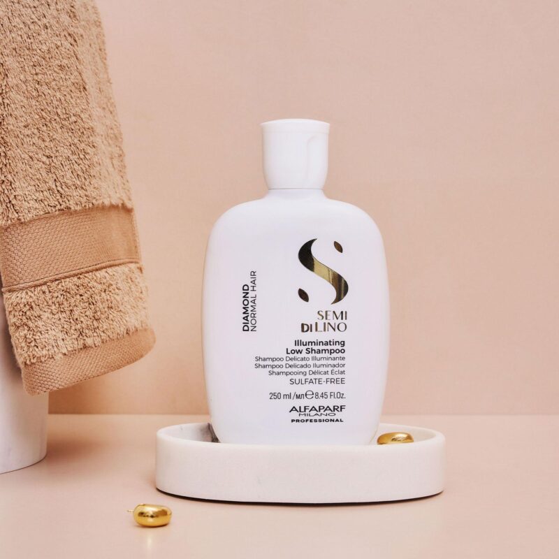 Alfaparf Milano Semi di Lino Diamond Illuminating Low Shampoo 250ml – Ήπιο Σαμπουάν Λάμψης για Θαμπά & Άτονα Μαλλιά - Image 5