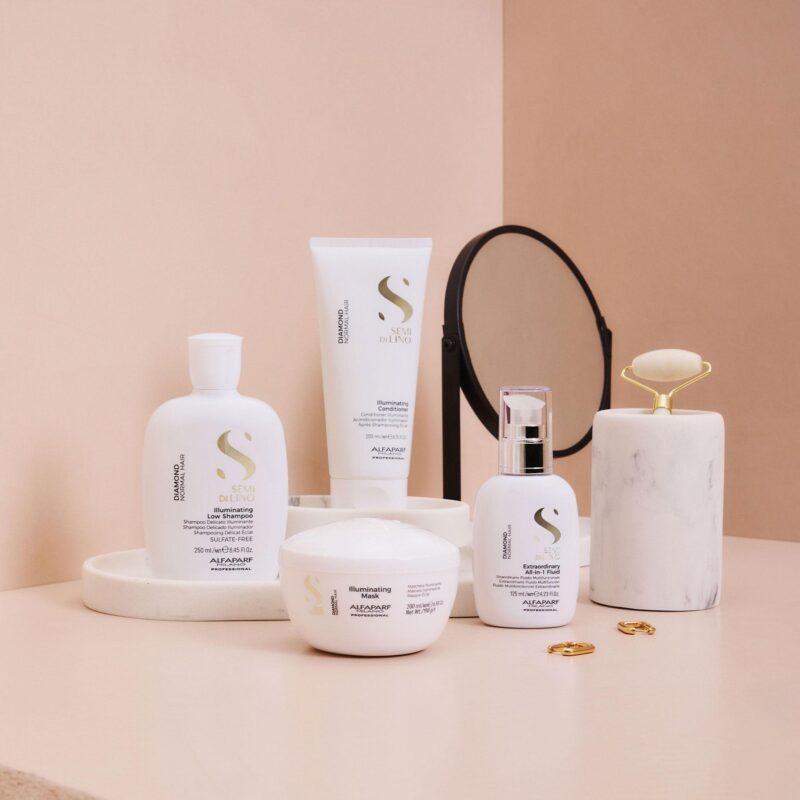 Alfaparf Milano Semi di Lino Diamond Illuminating Low Shampoo 250ml – Ήπιο Σαμπουάν Λάμψης για Θαμπά & Άτονα Μαλλιά - Image 6