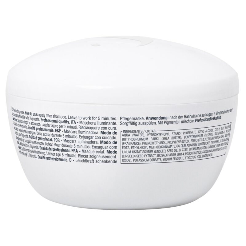 Alfaparf Milano Semi di Lino Diamond Illuminating Mask 200ml – Μάσκα Επανόρθωσης & Λάμψης για Θαμπά Μαλλιά - Image 2