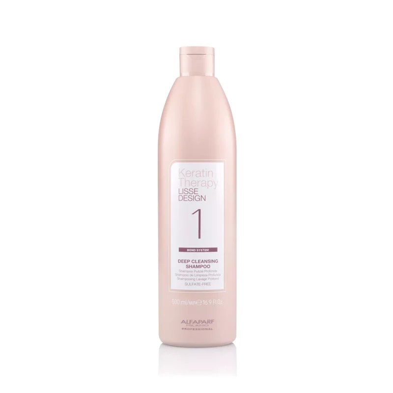 Alfaparf Milano Lisse Design Keratin Therapy Deep Cleansing Shampoo 500ml – Σαμπουάν Βαθύ Καθαρισμού με Κερατίνη