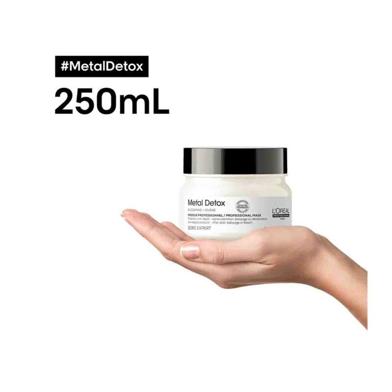 L’Oréal Professionnel Serie Expert Metal Detox Masque 250ml – Μάσκα Προστασίας από τα Μέταλλα για Μαλλιά πιο Δυνατά και Λαμπερά - Image 6
