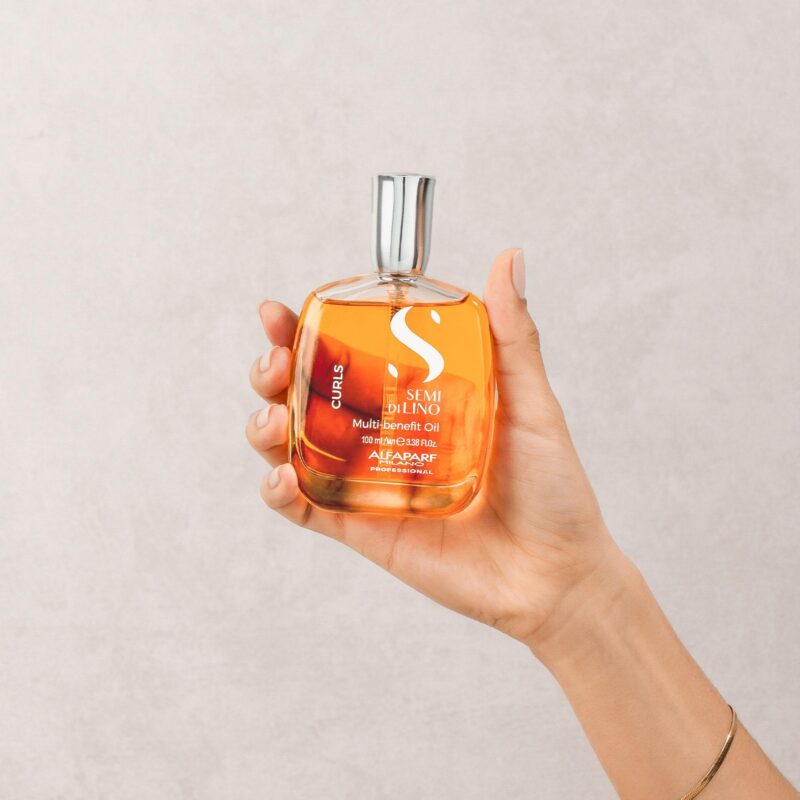 Alfaparf Milano Semi di Lino Multi-Benefit Oil 100ml – Έλαιο Πολλαπλής Δράσης για Λάμψη, Θρέψη & Προστασία - Image 3