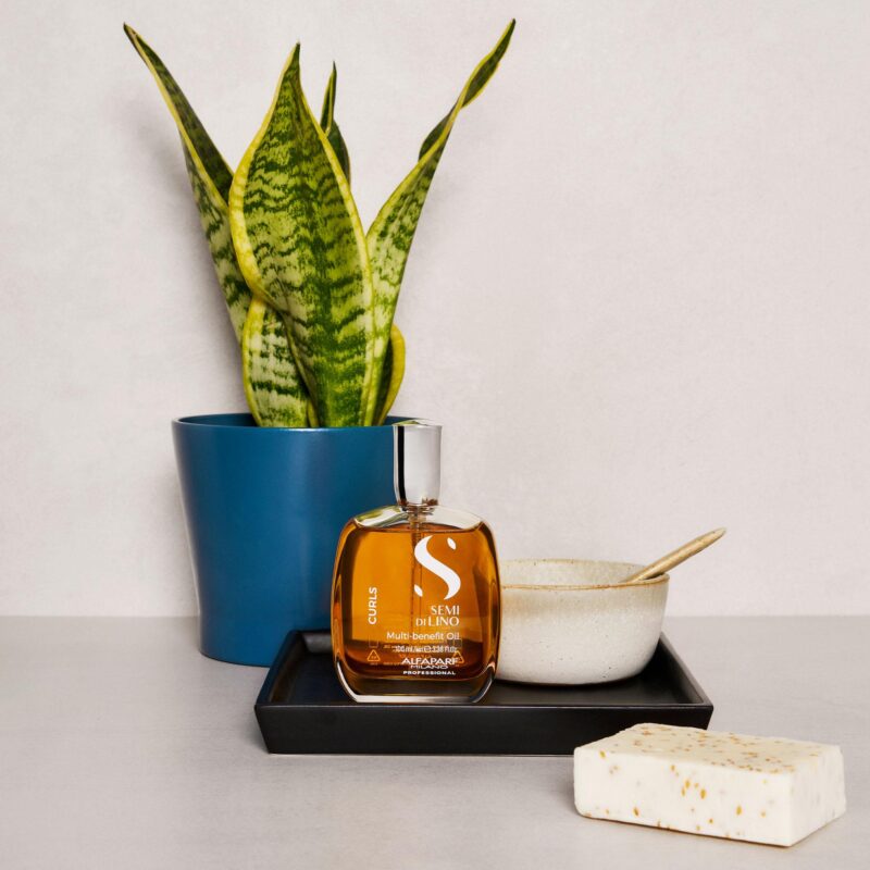 Alfaparf Milano Semi di Lino Multi-Benefit Oil 100ml – Έλαιο Πολλαπλής Δράσης για Λάμψη, Θρέψη & Προστασία - Image 4