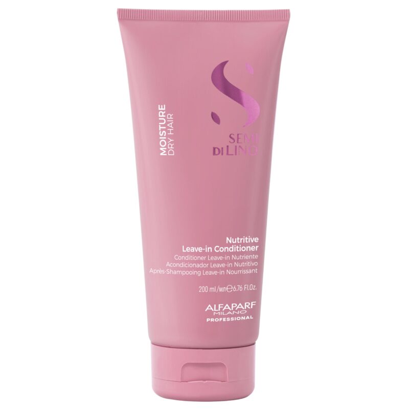 Alfaparf Semi di Lino Moisture Nutritive Leave-In Conditioner 200ml – Κρέμα Ενυδάτωσης Χωρίς Ξέβγαλμα για Ξηρά Μαλλιά