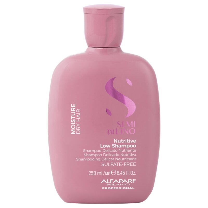 Alfaparf Semi di Lino Moisture Nutritive Low Shampoo 250ml – Ήπιο Σαμπουάν Ενυδάτωσης & Θρέψης για Ξηρά Μαλλιά