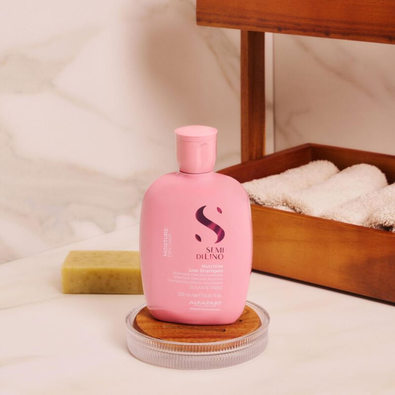 Alfaparf Semi di Lino Moisture Nutritive Low Shampoo 250ml – Ήπιο Σαμπουάν Ενυδάτωσης & Θρέψης για Ξηρά Μαλλιά - Image 5