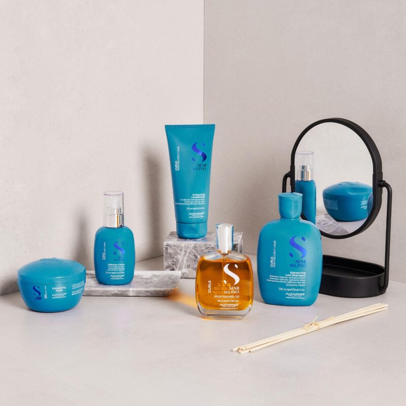 Alfaparf Milano Semi di Lino Curls Reactivating Spray 125ml – Επαναδραστηριοποιητικό Spray για Αναζωογόνηση Μπούκλας & Έλεγχο Φριζαρίσματος - Image 6