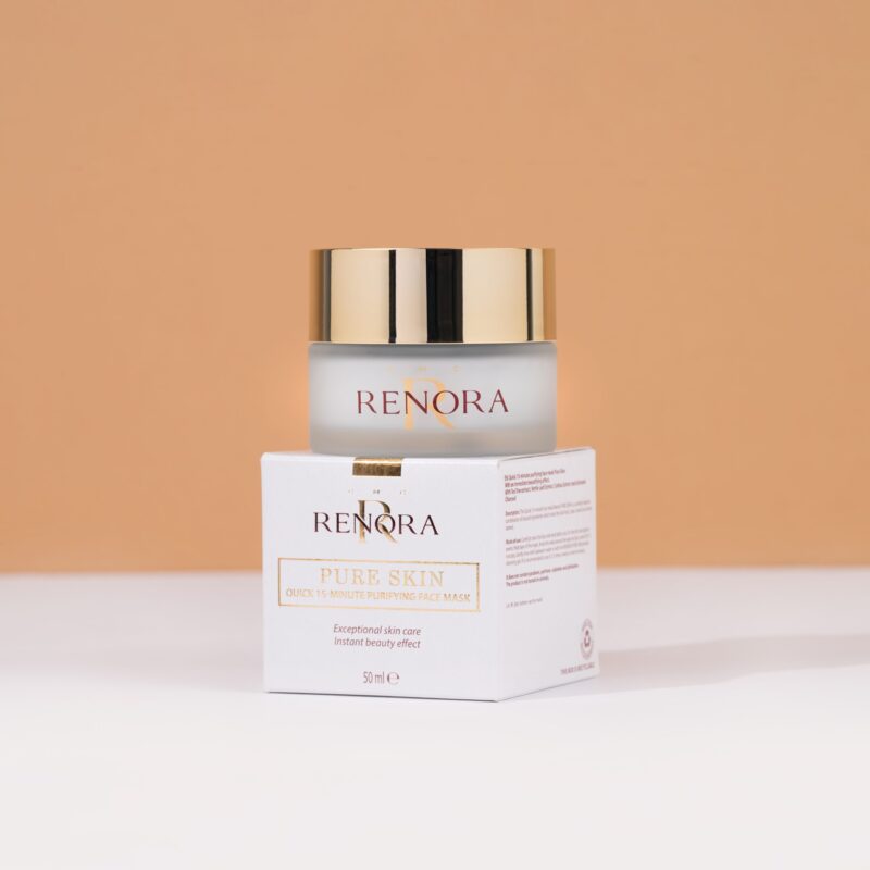 Renora Pure Skin Quick 15-Minute Purifying Face Mask 75ml – Καθαριστική Μάσκα Προσώπου για Ματ Αποτέλεσμα & Εξυγίανση Πόρων - Image 7