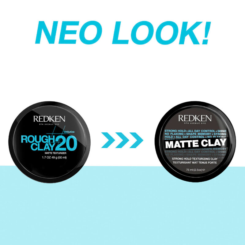 Redken Matte Clay 75ml – Πηλός Μαλλιών για Ματ Υφή & Δυνατό Κράτημα - Image 5
