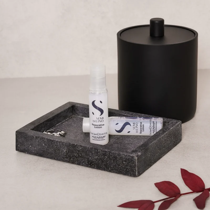 Alfaparf Semi di Lino Reconstruction Reparative Lotion 6x13ml – Θεραπευτική Λοσιόν Επανόρθωσης για Κατεστραμμένα Μαλλιά - Image 2