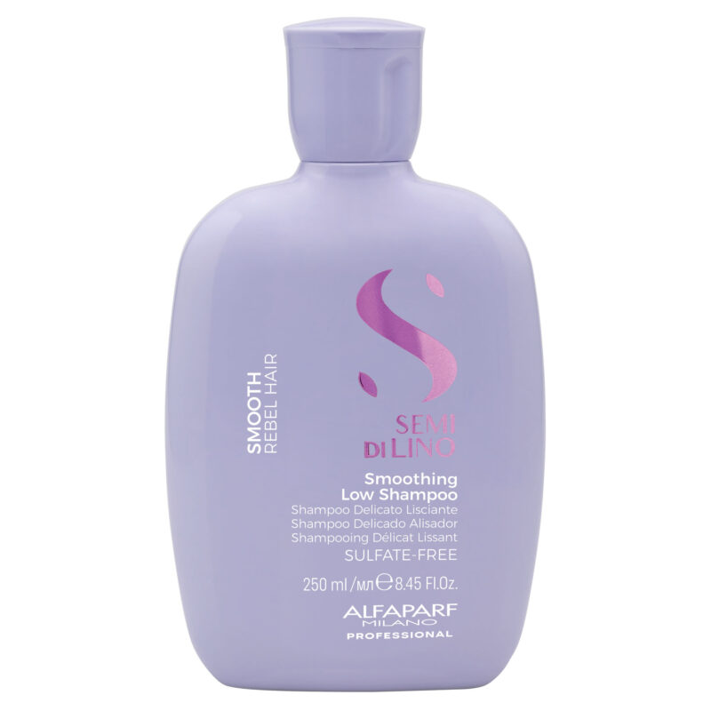 Alfaparf Milano Semi di Lino Smoothing Low Shampoo 250ml – Σαμπουάν Λείανσης & Ελέγχου Φριζαρίσματος για Ατίθασα Μαλλιά