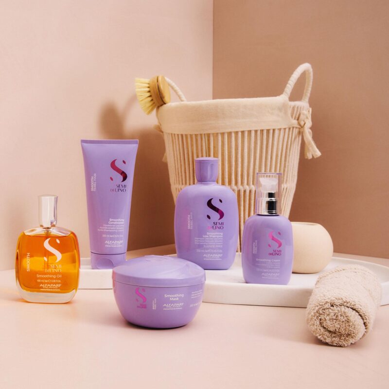 Alfaparf Milano Semi di Lino Smoothing Mask 200ml – Μάσκα Λείανσης & Ελέγχου του Φριζαρίσματος για Ατίθασα Μαλλιά - Image 6