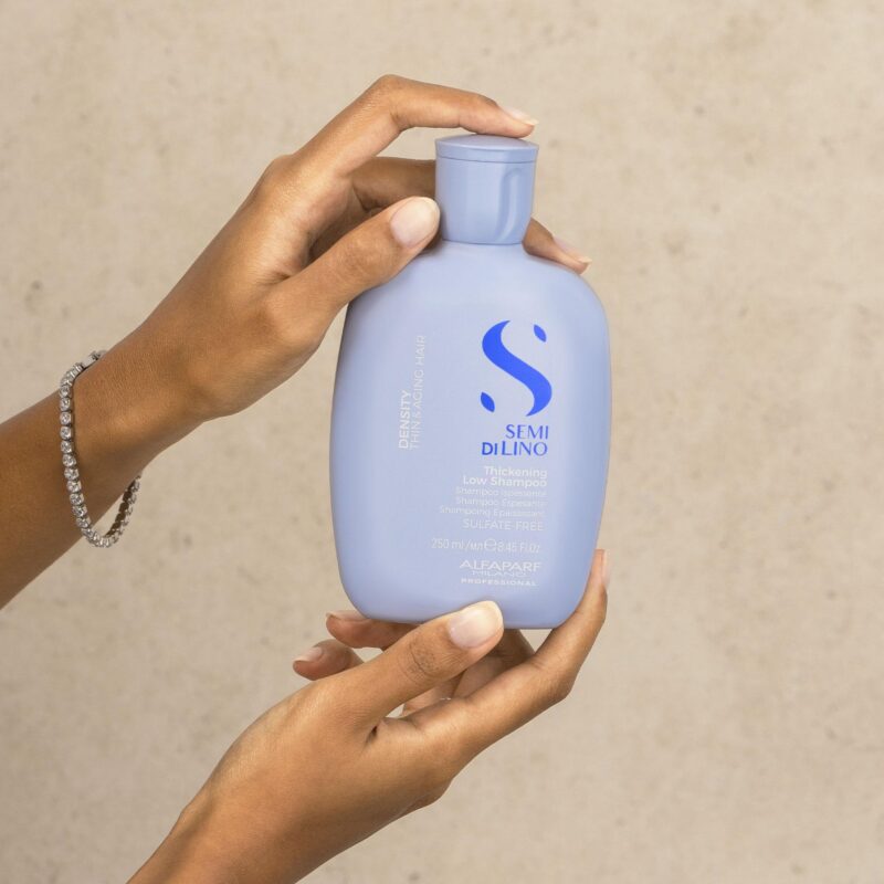 Alfaparf Milano Semi di Lino Density Thickening Low Shampoo 250ml – Σαμπουάν Πύκνωσης για Λεπτά ή Αραιωμένα Μαλλιά - Image 3