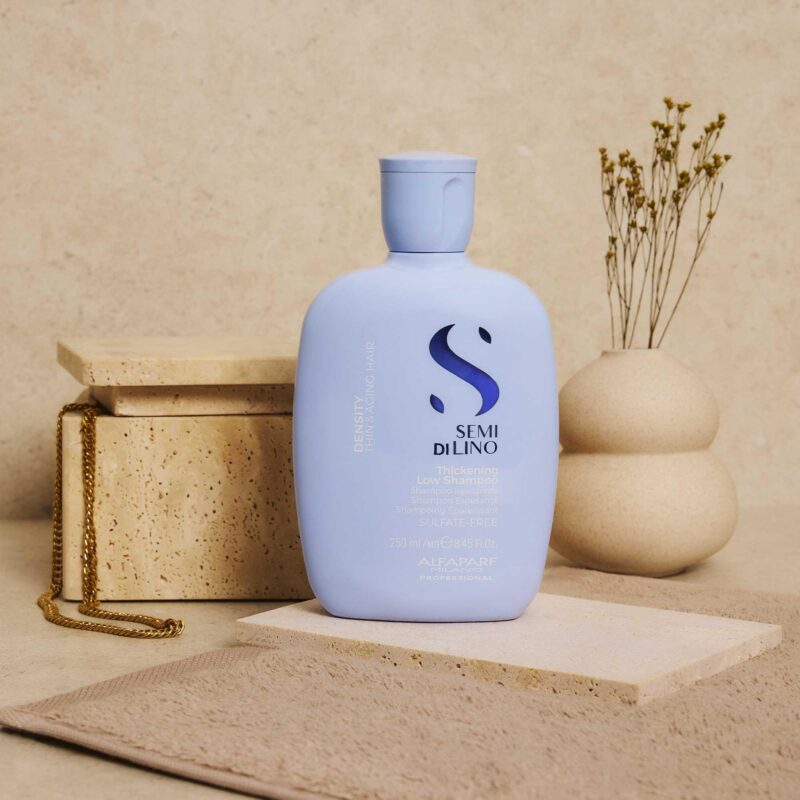 Alfaparf Milano Semi di Lino Density Thickening Low Shampoo 250ml – Σαμπουάν Πύκνωσης για Λεπτά ή Αραιωμένα Μαλλιά - Image 5
