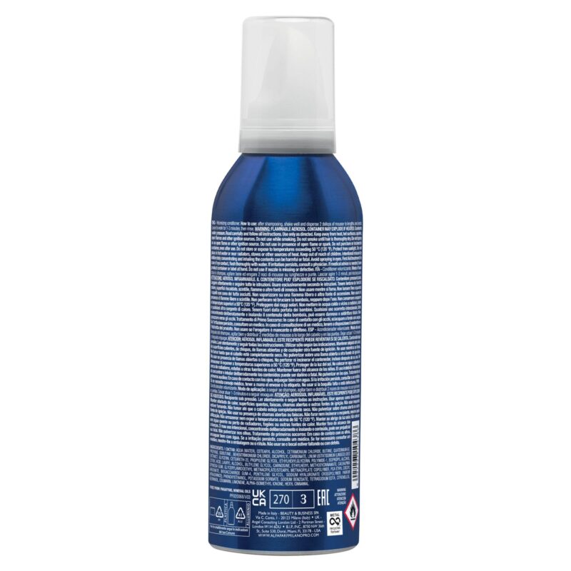 Alfaparf Semi Di Lino Volumizing Mousse Conditioner 200ml – Μαλακτικό σε Μορφή Αφρού για Όγκο & Ελαφριά Ενυδάτωση - Image 2