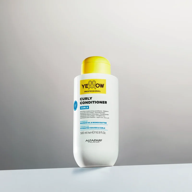 Yellow Professional Curls Curly Conditioner 500ml – Ενυδατικό Conditioner κατά του Φριζαρίσματος για Σγουρά & Κυματιστά Μαλλιά - Image 2
