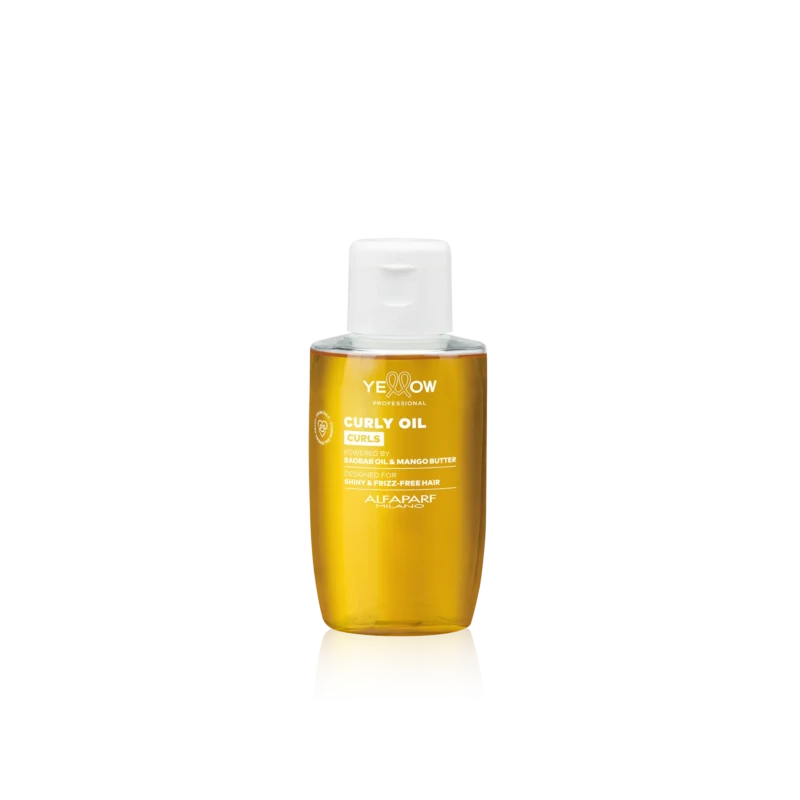 Yellow Professional Curls Curly Oil 100ml – Έλαιο Ενυδάτωσης & Λάμψης για Σγουρά Μαλλιά - Image 2