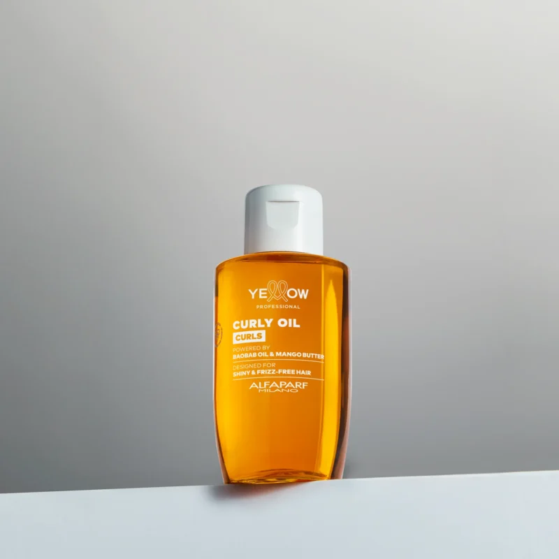 Yellow Professional Curls Curly Oil 100ml – Έλαιο Ενυδάτωσης & Λάμψης για Σγουρά Μαλλιά - Image 3