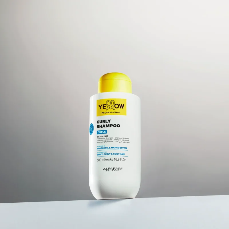 Yellow Professional Curls Curly Shampoo 500ml – Sulfate-Free Ενυδατικό Σαμπουάν για Σγουρά & Κυματιστά Μαλλιά - Image 2