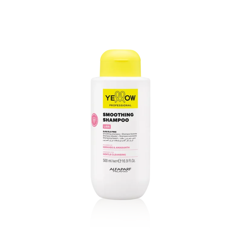 Yellow Professional Liss Smoothing Shampoo 500ml – Σαμπουάν Λείανσης χωρίς SLES/SLS για Ατίθασα Μαλλιά