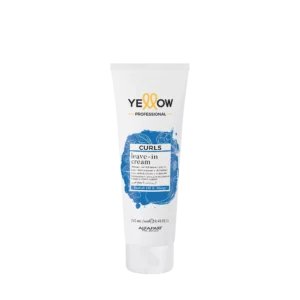 Alfaparf Yellow Curls Leave-In Cream 250ml – Κρέμα Χωρίς Ξέβγαλμα για Ορισμό, Ενυδάτωση & Φυσική Κίνηση στις Μπούκλες