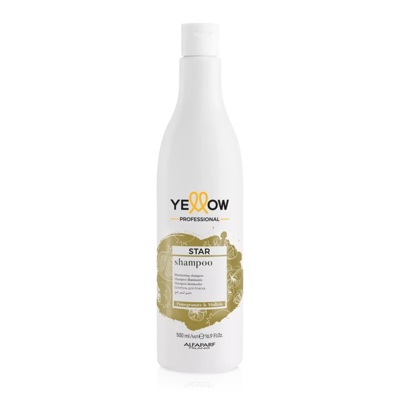Alfaparf Yellow Star Shampoo Illuminating 500ml – Σαμπουάν για Εκθαμβωτική Λάμψη
