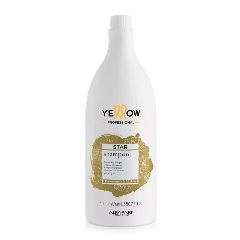 Alfaparf Yellow Star Shampoo Illuminating 1500ml – Σαμπουάν για Εκθαμβωτική Λάμψη