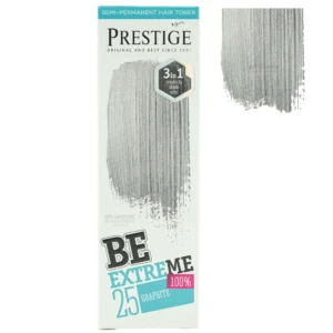 Vip's Prestige Be Extreme Semi-Permanent Hair Toner 100ml – Ημιμόνιμο Τόνερ Μαλλιών Χωρίς Αμμωνία για Έντονο Χρώμα & Λάμψη - Graphite