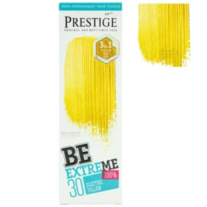 Vip's Prestige Be Extreme Semi-Permanent Hair Toner 100ml – Ημιμόνιμο Τόνερ Μαλλιών Χωρίς Αμμωνία για Έντονο Χρώμα & Λάμψη - Electric Yellow