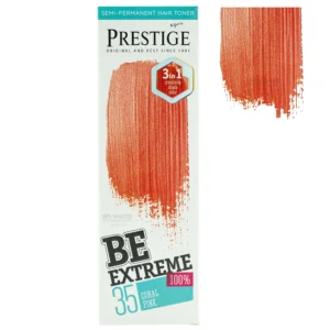 Vip's Prestige Be Extreme Semi-Permanent Hair Toner 100ml – Ημιμόνιμο Τόνερ Μαλλιών Χωρίς Αμμωνία για Έντονο Χρώμα & Λάμψη - Coral Pink