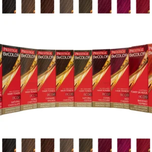 PRESTIGE BeColor Semi-Permanent Hair Toner 100ml – Ημιμόνιμη Κρέμα Ρεφλέ Χωρίς Αμμωνία & PPD για Λαμπερό, Φυσικό Χρώμα