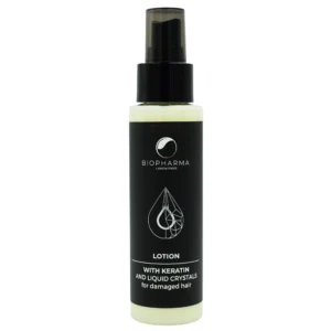 Biopharma Lotion with Keratin and Liquid Crystals 110ml | Λοσιόν Χωρίς Ξέβγαλμα για Κατεστραμμένα Μαλλιά με Κερατίνη & Πανθενόλη